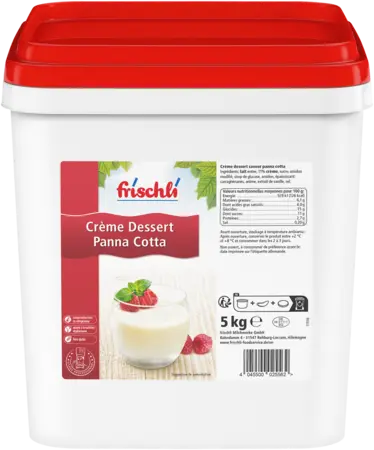 Crème dessert Panna cotta
