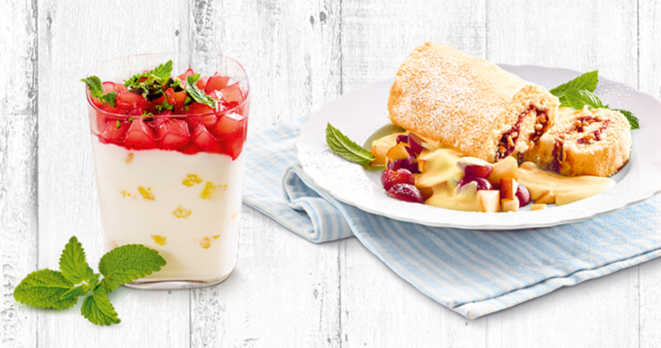 Desserts, Fruit Yoghurts and Fruit Curd